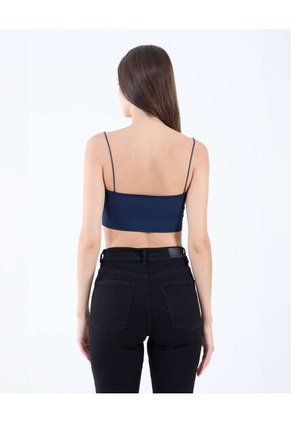 Camiseta Para Mujer Manga Sisa Color Azul Oscuro Marca Seven Seven #28096053