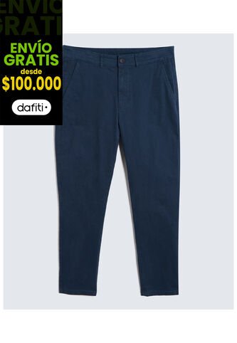 Pantalón Chino  Para Hombre Azul Seven Seven Seven Seven