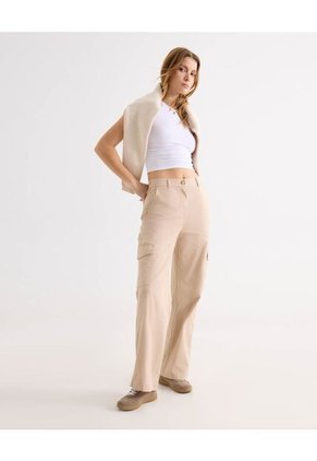 Pantalón Para Mujer Moda Color Crema Marca Seven Seven #28071919