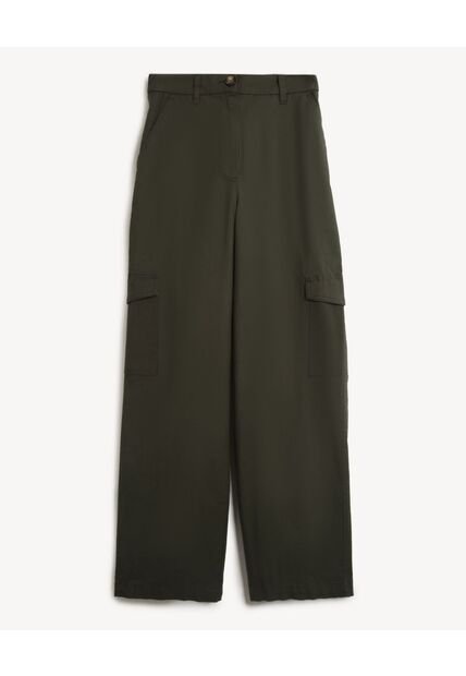 Pantalón Para Mujer Moda Color Verde Marca Seven Seven #28071920