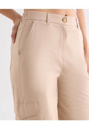 Pantalón Para Mujer Moda Color Crema Marca Seven Seven #28071919