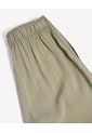 Pantalón Parachute Con Fruncido Lateral  Para Mujer Verde Seven Seven de Seven Seven