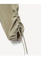 Pantalón Parachute Con Fruncido Lateral  Para Mujer Verde Seven Seven de Seven Seven
