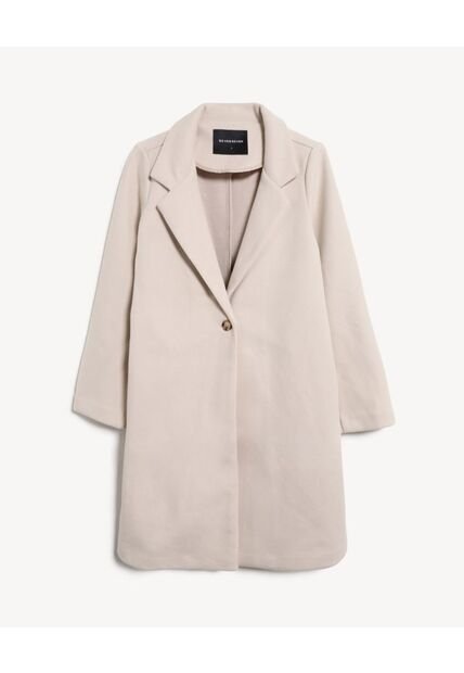 Chaqueta Para Mujer Abrigo Color Beige Marca Seven Seven #28080989