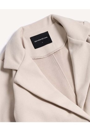 Chaqueta Para Mujer Abrigo Color Beige Marca Seven Seven #28080989