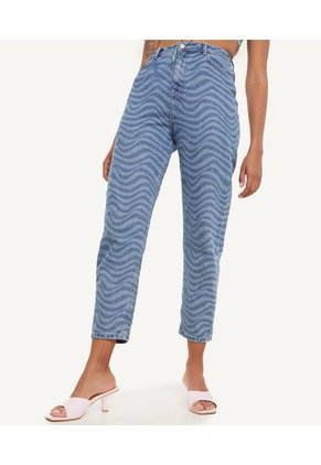 Jean Mom Mujer Seven Algodón Azul 28160615-5787