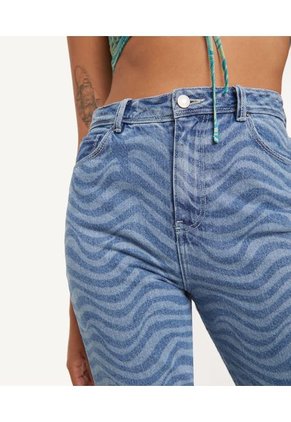 Jean Mom Mujer Seven Algodón Azul 28160615-5787