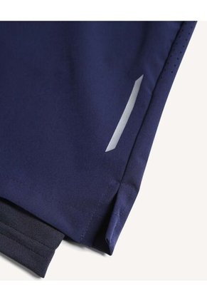 Bermuda Para Hombre Deportiva Largo Color Azul Marca Seven Seven #45100702