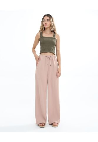 Pantalon Para Mujer  Color Camel Marca Seven Seven #28071809 Seven Seven