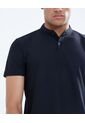 Polo Para Hombre Cuello Mao  Color Negro Marca Seven Seven #45110792 de Seven Seven