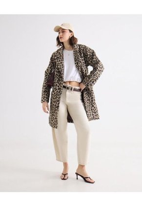 Chaqueta Para Mujer Abrigo Color Camel Marca Seven Seven #28080993