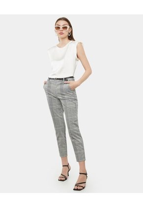 Blusa Para Mujer Manga Corta Color Crudo Marca Seven Seven #28123317