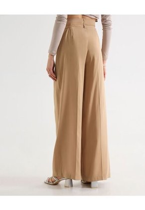 Pantalon Sastrero Peach  Para Mujer Camel Seven Seven