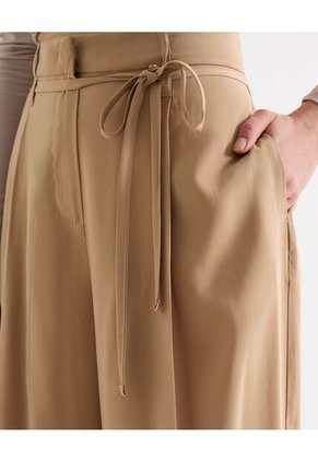 Pantalon Sastrero Peach  Para Mujer Camel Seven Seven