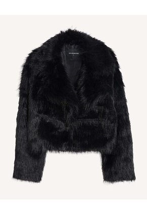 Chaqueta Para Mujer Abrigo Color Negro Marca Seven Seven #28080995