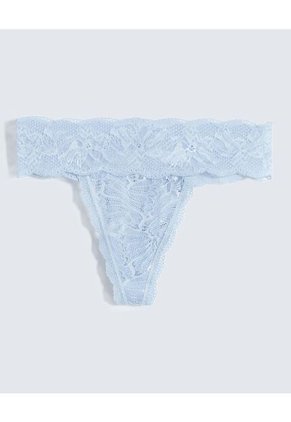Panty Para Mujer Tanga Color Azul Marca Seven Seven #28800116
