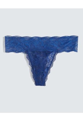 Panty Para Mujer Tanga Color Azul Marca Seven Seven #28800116