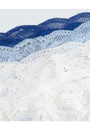 Panty Para Mujer Tanga Color Azul Marca Seven Seven #28800116