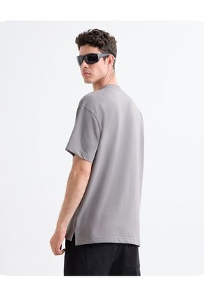 Camiseta Para Hombre Manga Corta Color Gris Oscuro Marca Seven Seven #45092611