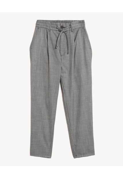 Pantalón Sastre Carrot  Para Hombre Gris Seven Seven