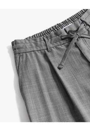 Pantalón Sastre Carrot Para Hombre Gris Seven Seven