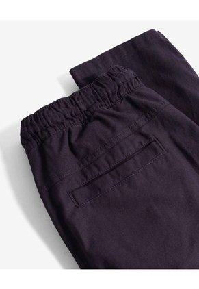 Jogger Rustico Encauchado  Para Hombre Negro Seven Seven