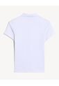 Polo Basica Textura Sutil  Para Mujer Marfil Seven Seven de Seven Seven