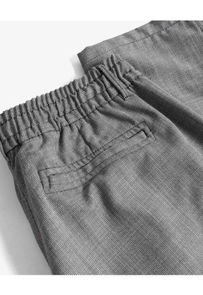 Pantalón Sastre Carrot Para Hombre Gris Seven Seven