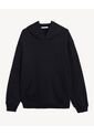 Hoodie Minimal Fit Relax  Para Hombre Negro Seven Seven de Seven Seven