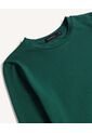 Camiseta Manga Larga Básica  Para Mujer Verde Seven Seven de Seven Seven