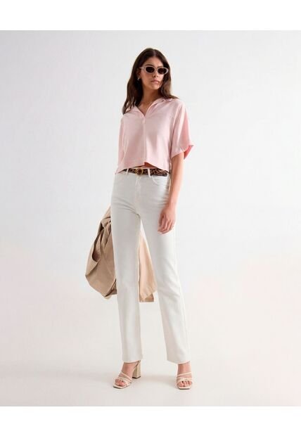 Jean Flare Tono Crudo  Para Mujer Crudo Seven Seven