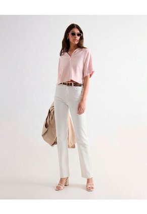 Jean Flare Tono Crudo Para Mujer Crudo Seven Seven