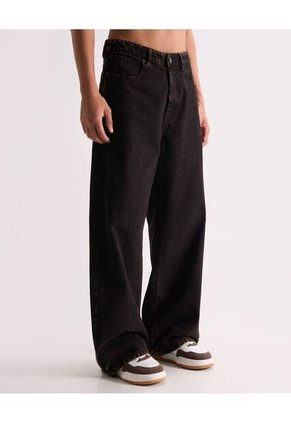 Jean  Para Hombre Baggy Color Negro Marca Seven Seven #45167753
