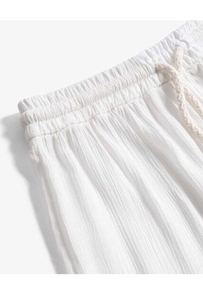 Short Amplio Encauchado  Para Mujer Hueso Seven Seven