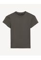 Camiseta Basica Slim Fit  Para Mujer Gris Seven Seven de Seven Seven