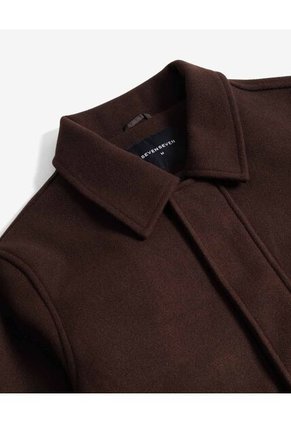 Chaqueta Bomber En Paño Para Hombre Café Seven Seven