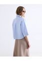 Blusa  Para Mujer Manga 3/4 Color Azul Marca Seven Seven #28124126 de Seven Seven