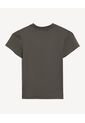 Camiseta Basica Slim Fit  Para Mujer Gris Seven Seven de Seven Seven