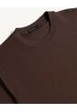 Camiseta Básica Regular  Para Hombre Café Seven Seven de Seven Seven