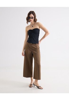 Pantalón Para Mujer Moda Color Café Marca Seven Seven #28071948