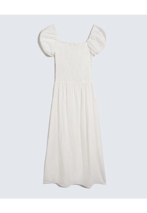 Vestido Para Mujer Manga Corta Color Crudo Marca Seven Seven #28171360