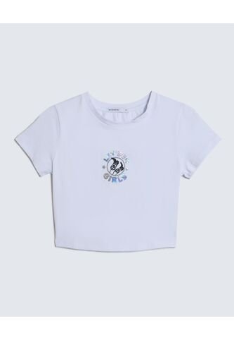 Camiseta Para Mujer Manga Corta Color Blanco Marca Seven Seven #28096096 Seven Seven