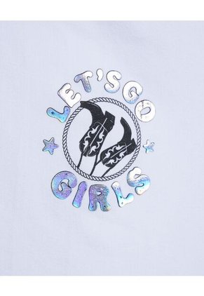 Camiseta Para Mujer Manga Corta Color Blanco Marca Seven Seven #28096096