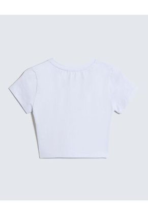 Camiseta Para Mujer Manga Corta Color Blanco Marca Seven Seven #28096096