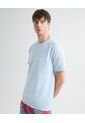 Camiseta Para Hombre Manga Corta Cuello Redondo Color Azul Claro Marca Seven Seven #45092668 de Seven Seven