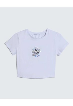 Camiseta Para Mujer Manga Corta Color Blanco Marca Seven Seven #28096096