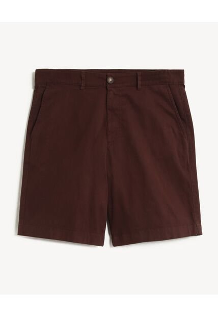 Bermuda Para Hombre Regular Largo Color Café Marca Seven Seven #45100720