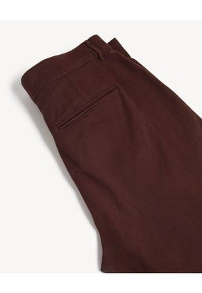 Bermuda Para Hombre Regular Largo Color Café Marca Seven Seven #45100720