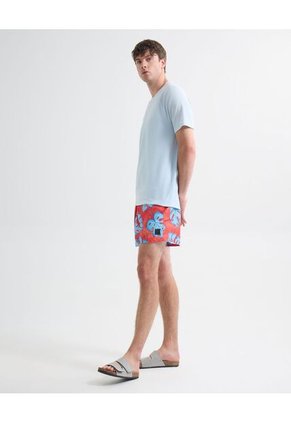 Camiseta Para Hombre Manga Corta Cuello Redondo Color Azul Claro Marca Seven Seven #45092668