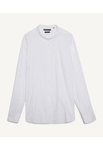 Camisa Para Hombre Manga Larga  Color Blanco Marca Seven Seven #45011769 Seven Seven